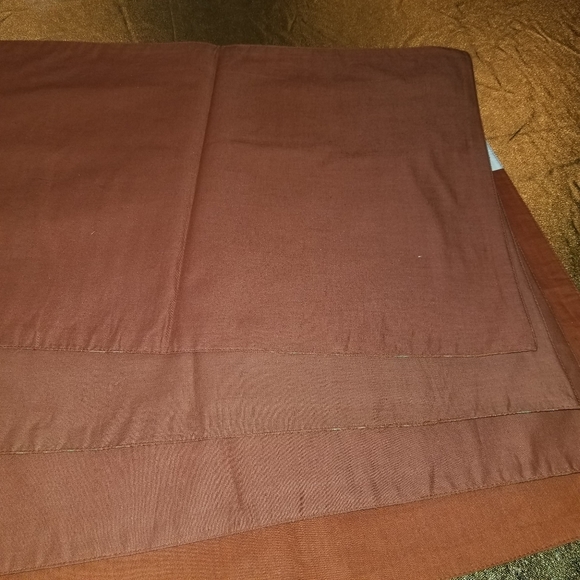 4 Rustic Orange Pacemats - Picture 3 of 3